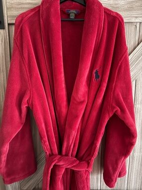 Men’s Polo Ralph Lauren Classic Red Robe